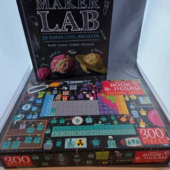 STEM Learning Bundle Usborne Periodic Table & Maker Lab - Picture 1 of 6